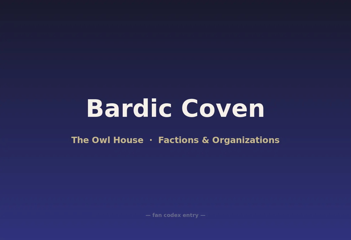Bardic Coven