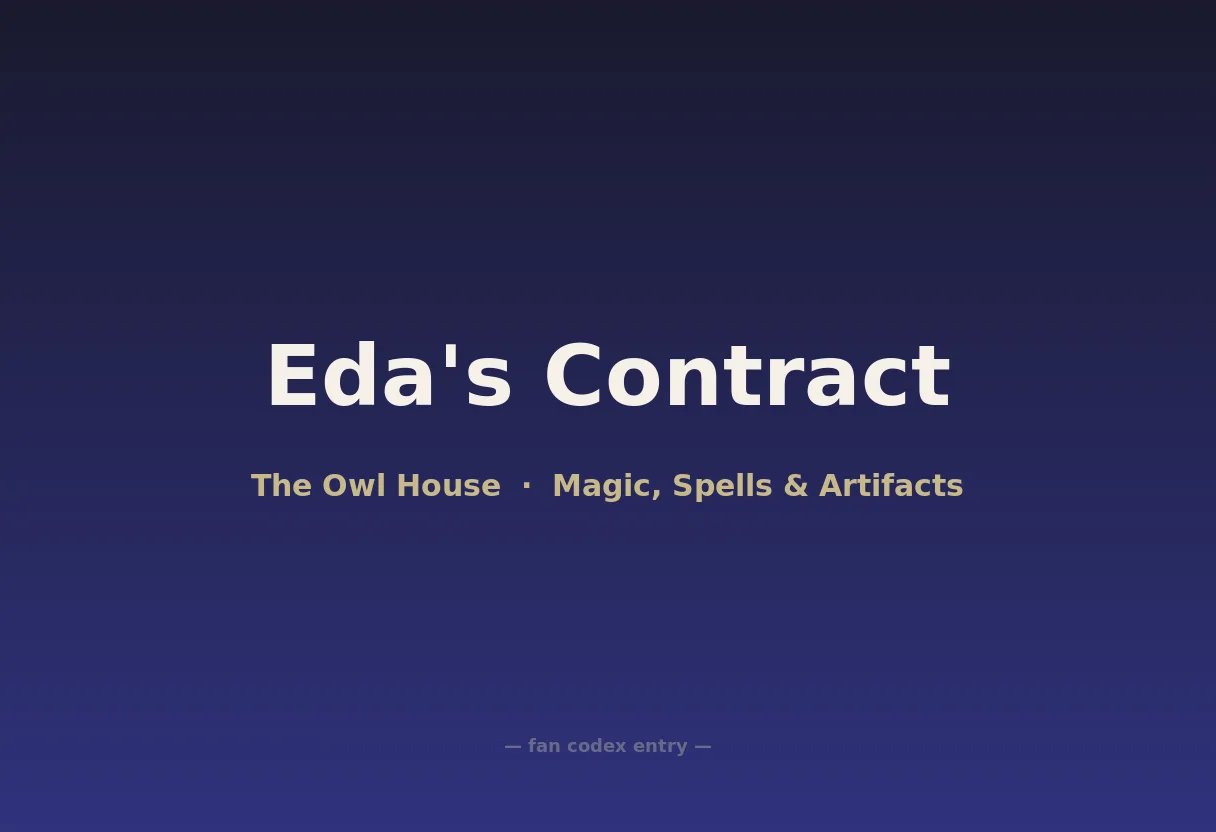 Eda's Contract