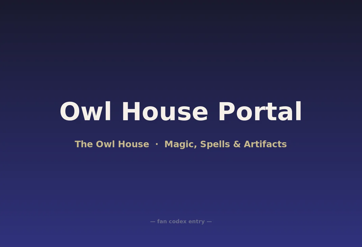 Owl House Portal