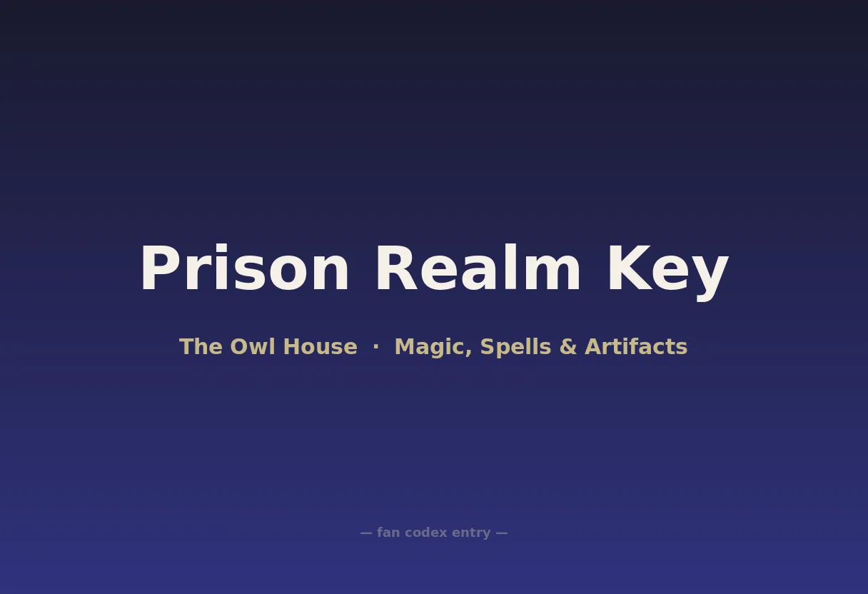 Prison Realm Key