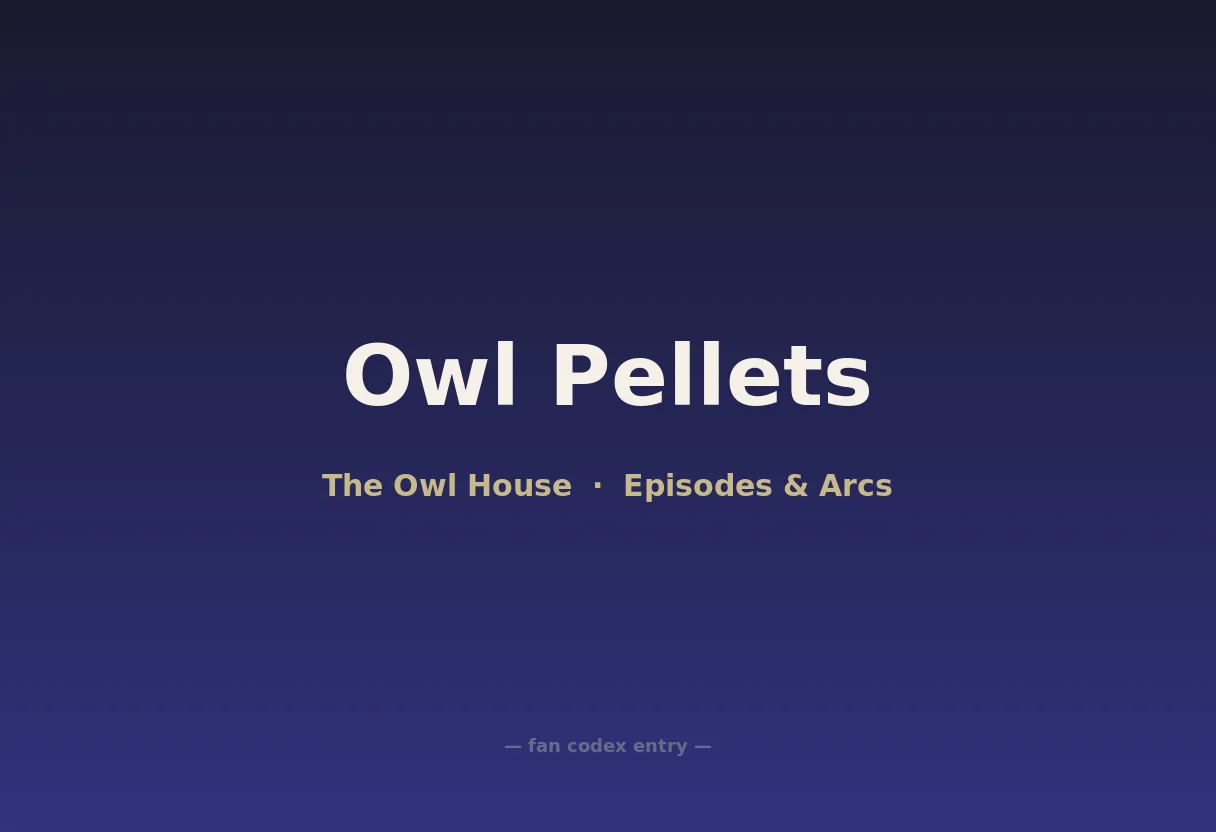 Owl Pellets
