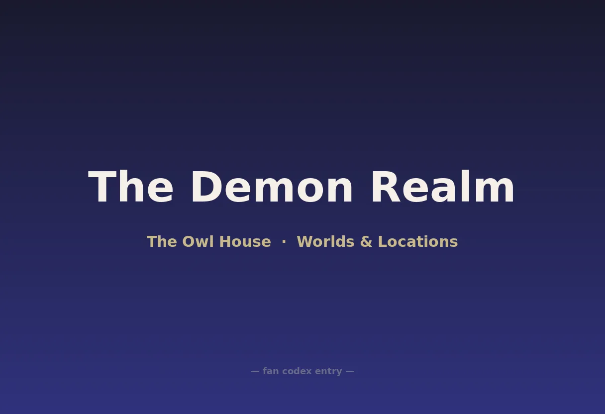 The Demon Realm